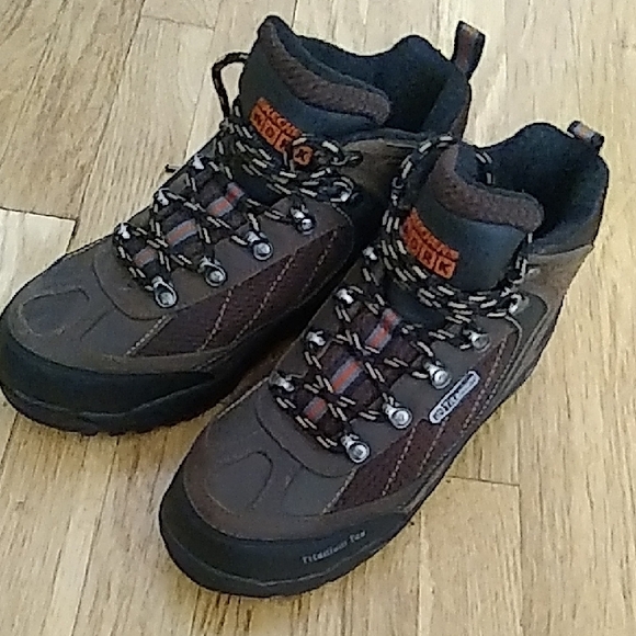 Reebok Other - Skechers Men's Brown and Black Hiking Boots